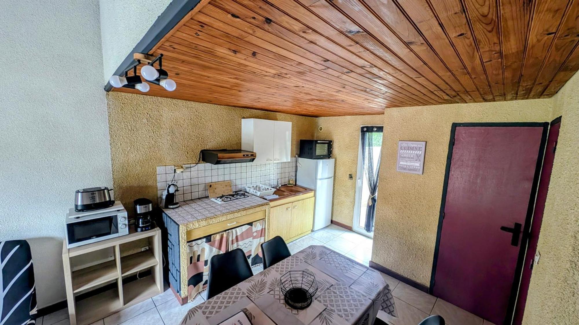 Gite La Capelle Roquefort Des Corbieres Sigean Narbonne Aude Zimmer foto